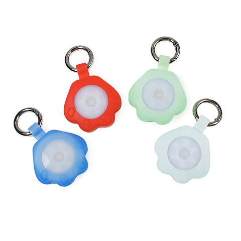 LED Jellyfish Pendant Light Glowing Dog Tag