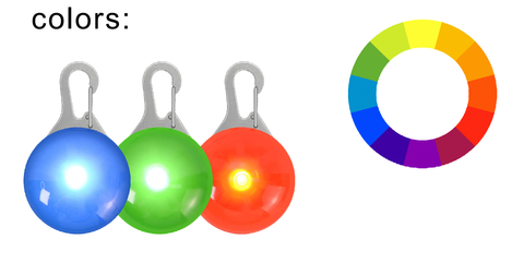 Dog Light Pendant Clip Dog Led Light