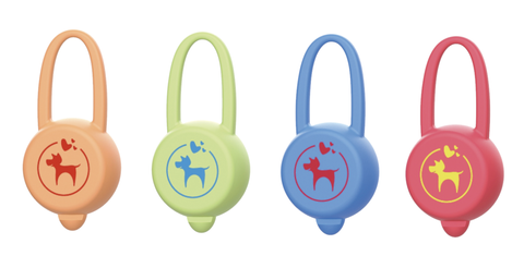 LED Luminous Silicone Pendant Light Glowing Dog Tag