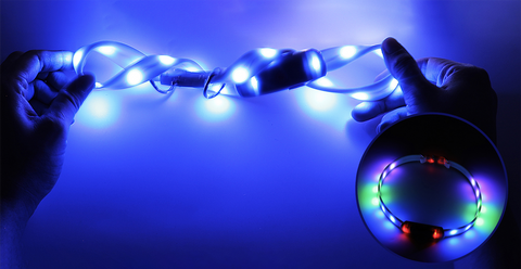 Rechargeable Waterproof Two-way Fantasy Pet Dog Collar